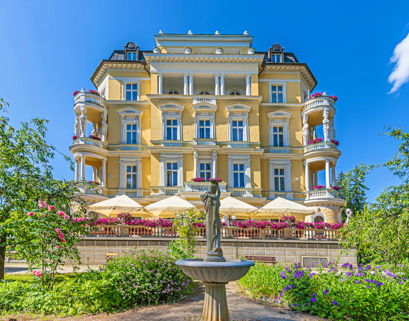 Franzensbad - Kurhotel Imperial - Aussenansicht &ndash; &copy;foto PM