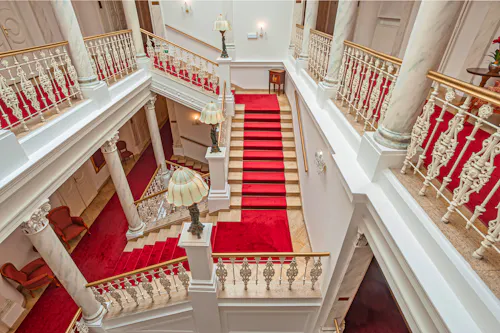 Franzensbad - Kurhotel Imperial - Treppenhaus &ndash; &copy; PETERMATTPHOTO gmail com