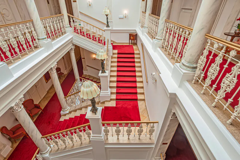Franzensbad - Kurhotel Imperial - Treppenhaus &ndash; &copy;PETERMATTPHOTO gmail com
