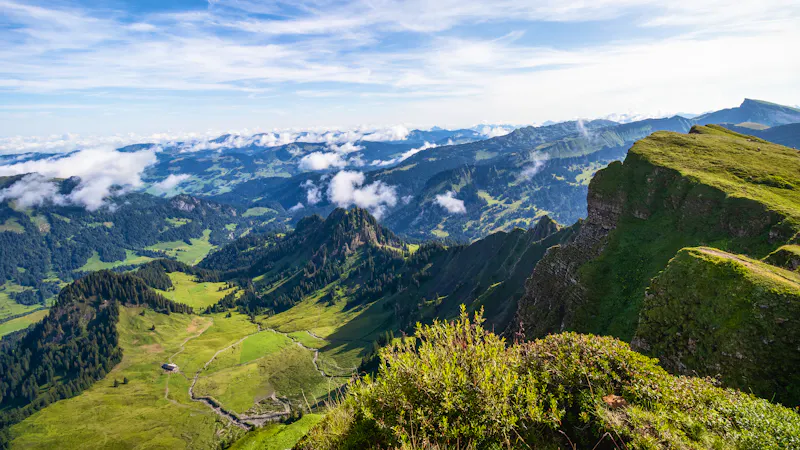 Blick vom Diedamskopf in Österreich  - &copy;andhall - stock.adobe.com
