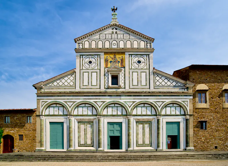 Basilika San Miniato al Monte - Kirche in Florenz, Italien  - &copy;Rhombur - stock.adobe.com