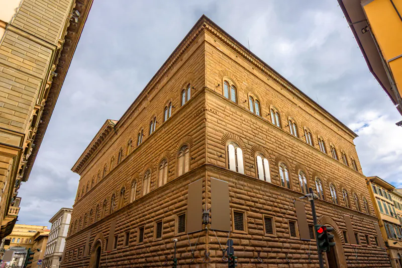 Palazzo Strozzi in Florenz, Italien  - &copy;Mistervlad - stock.adobe.com