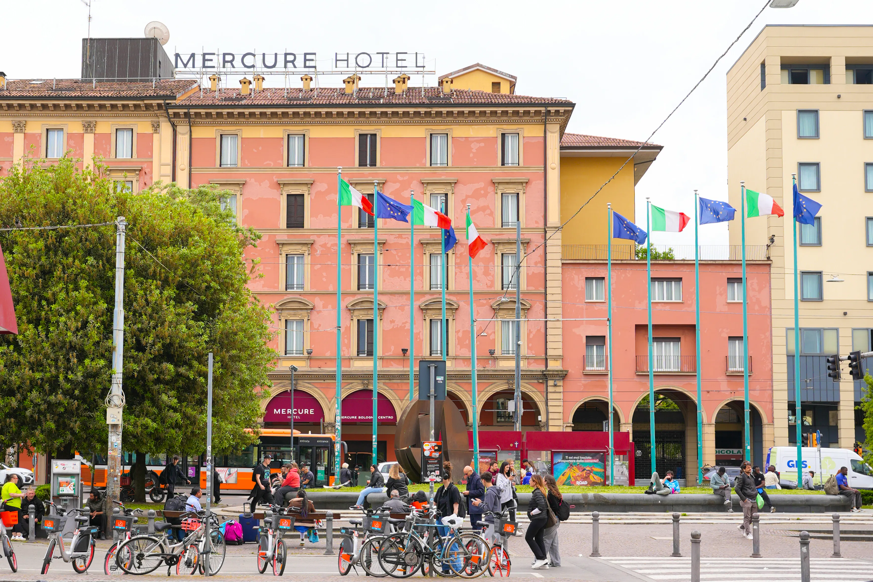 Hotel Mercure Bologna Centro in Bologna, Italien - Hotel von außen &nbsp;&ndash;&nbsp;&copy;&nbsp;Hotel Mercure Bologna Centro 