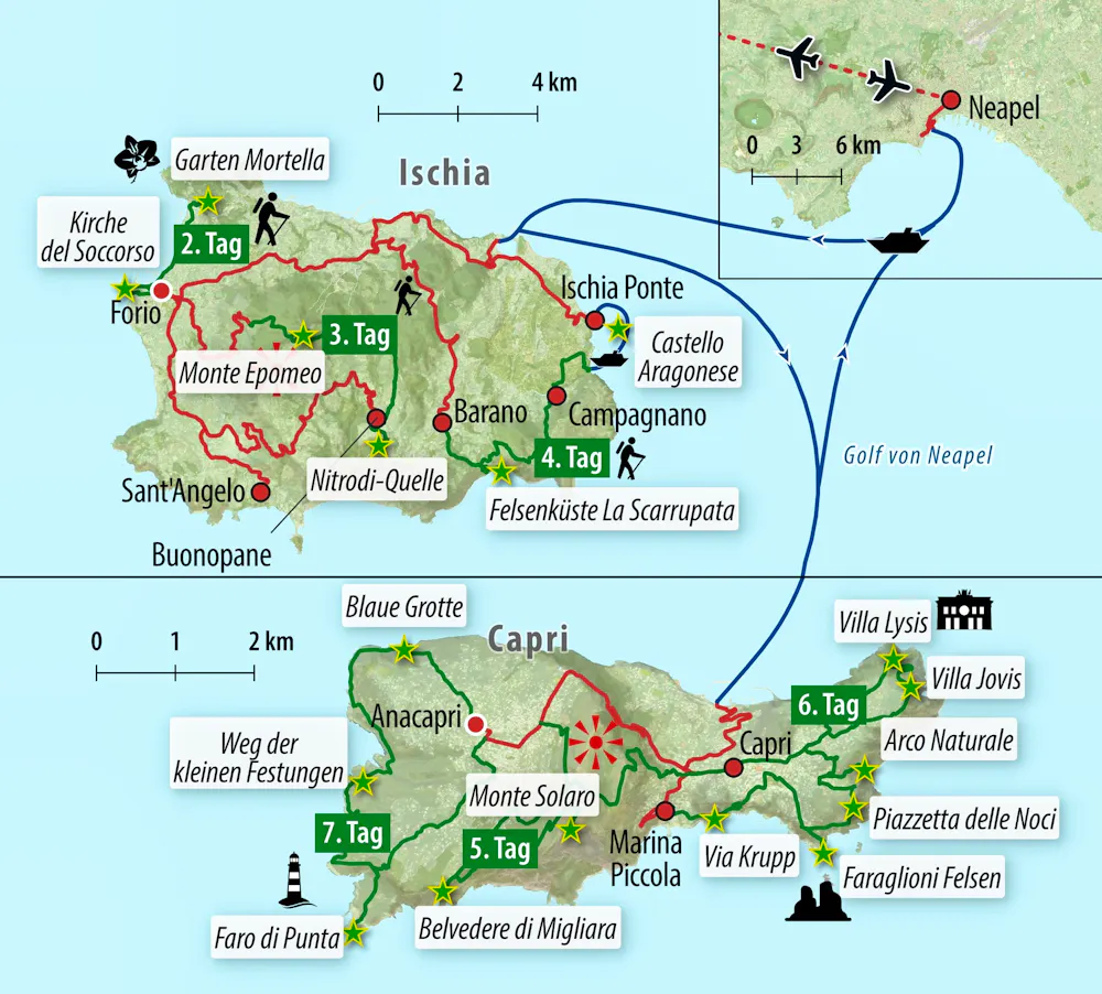 Ihre Reiseroute &ndash; &copy; Eberhardt TRAVEL