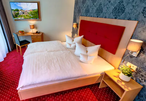 Bad Elster - Hotel-Pension Vier Jahreszeiten . Zimmerbeispiel &ndash; &copy; Hotel-Pension Vier Jahreszeiten