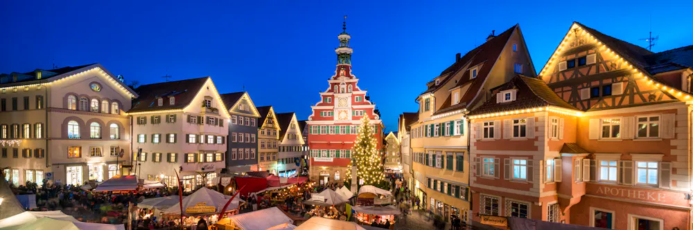 Weihnachtsmarkt in Esslingen, Deutschland &ndash; &copy; eyetronic - stock.adobe.com