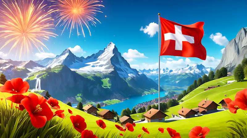 Nationalfeiertag Schweiz &ndash; © Get it - stock.adobe.com