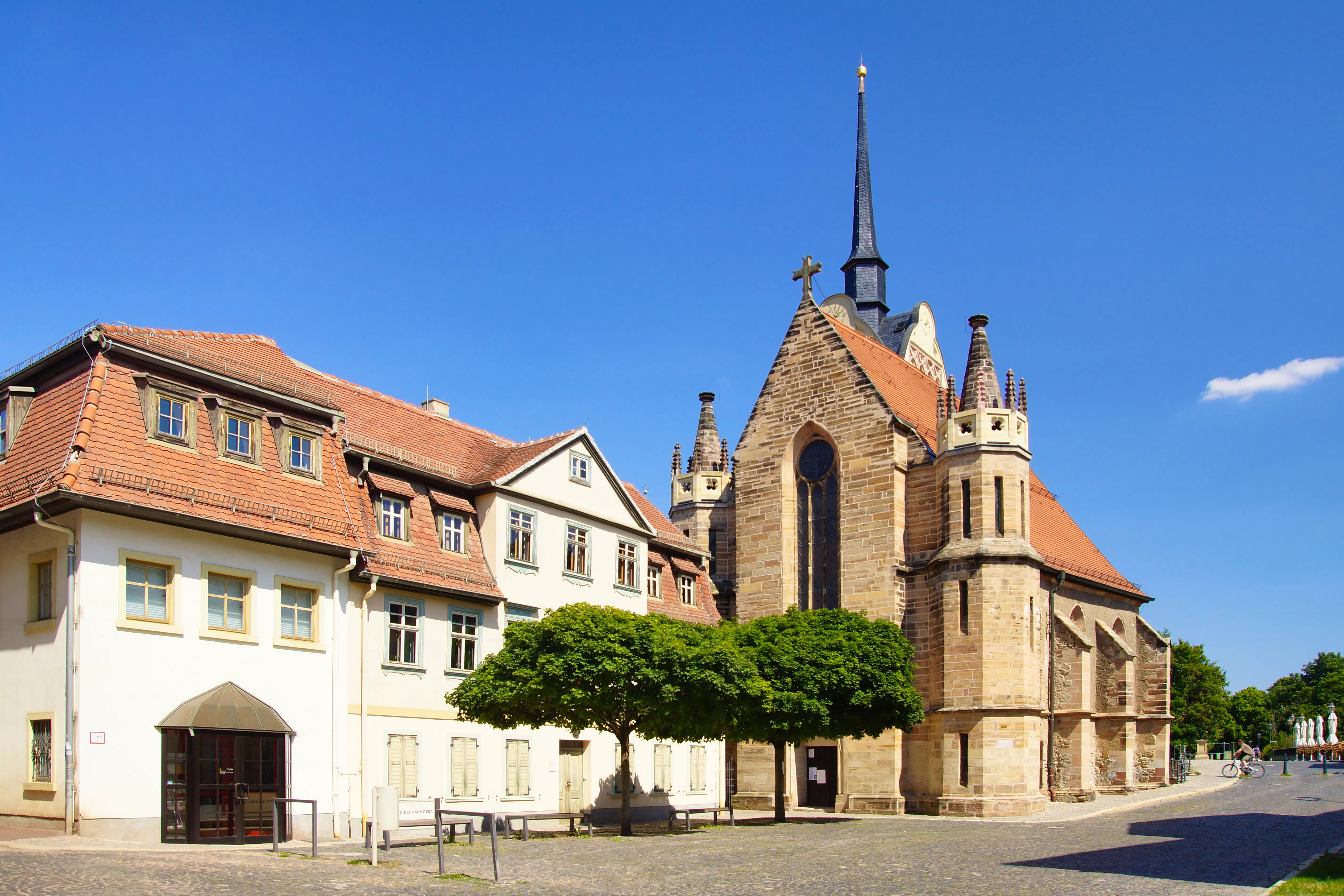 Gera - Marienkirche und Otto-Dix-Haus &ndash; &copy; autofocus67 - stock.adobe.com