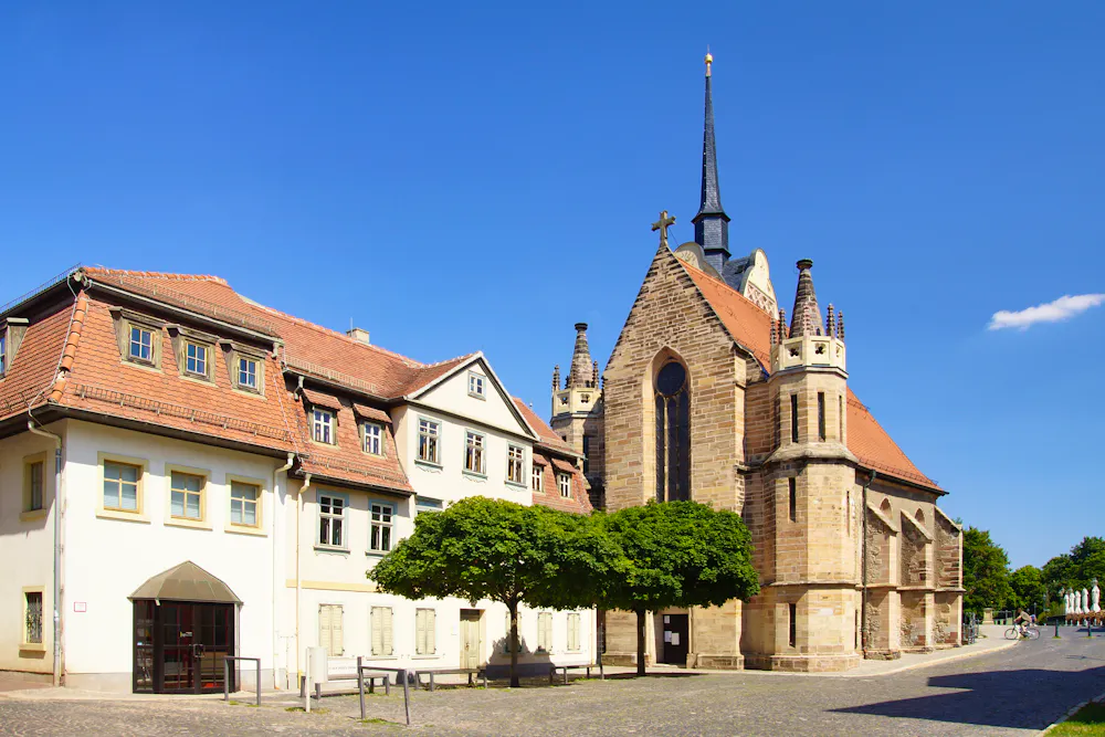 Gera - Marienkirche und Otto-Dix-Haus &ndash; &copy; autofocus67 - stock.adobe.com