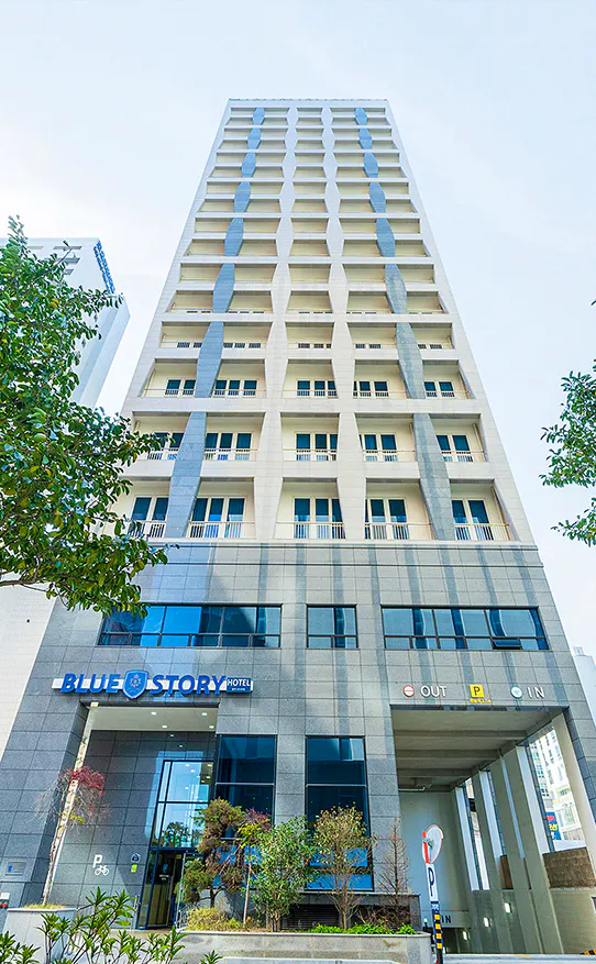 Haeundae Blue Story Hotel - Hoteleingang&nbsp;&ndash;&nbsp;&copy;&nbsp;Haeundae Blue Story Hotel