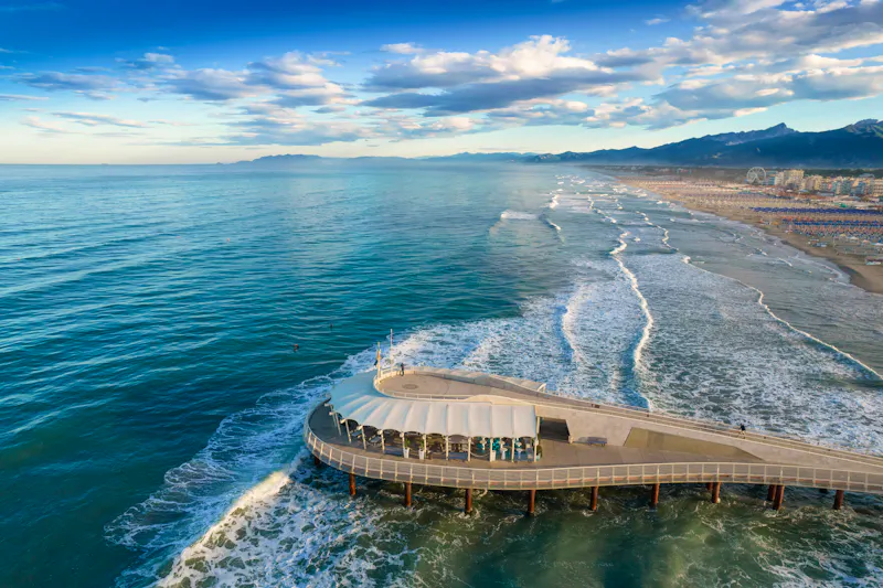 Pier von Lido di Camaiore - Toskana - &copy;fotografiche.eu - stock.adobe.com