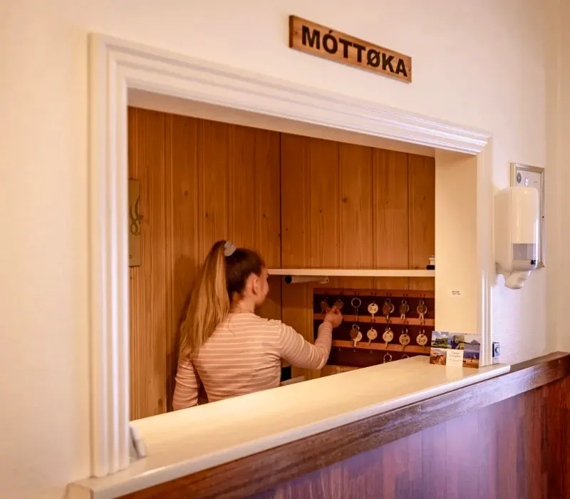 Hotel Tvøroyri - Rezeption &nbsp;&ndash;&nbsp;&copy;&nbsp;Hotel Tvøroyri