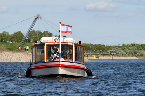 Fahrgastschiff Wilde Ilse  &ndash; &copy; Stadt Großräschen / RASCHE FOTOGRAFIE