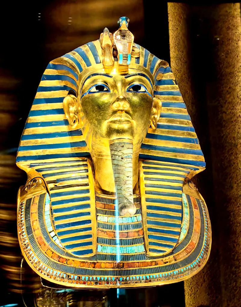 Goldmaske von Tutanchamun im Neuen Ägyptischen Museum - &copy;Simone Willner - Eberhardt TRAVEL