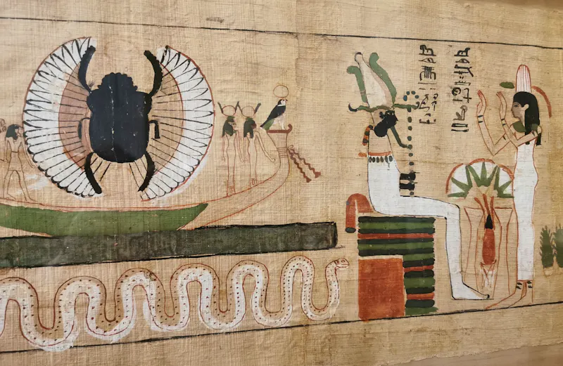 Papyrus im Ägyptischen Museum - &copy;Simone Willner - Eberhardt TRAVEL