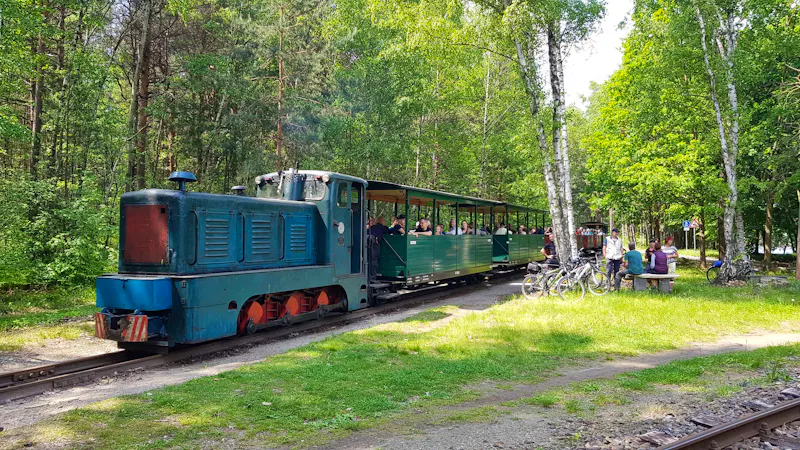 Dieselzug Strecke zum Schweren Berg - &copy;WEM Gesellschaft zur Betreibung der Waldeisenbahn Muskau mbH