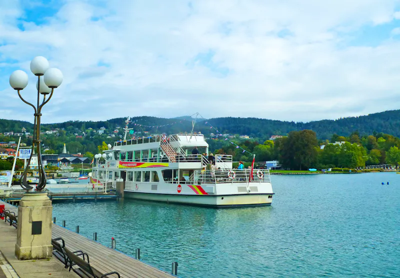 Schiffsanleger in Velden am Wörthersee - &copy;Kerstin Hugel - Eberhardt TRAVEL