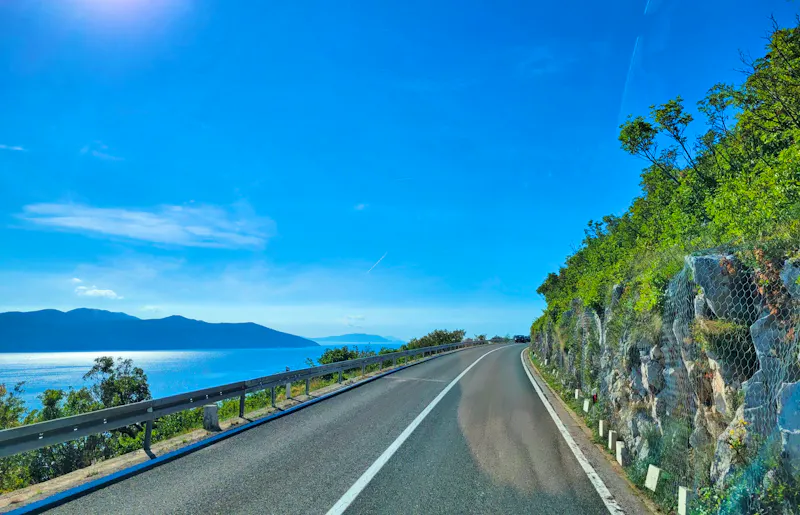 Fahrt entlang der Kvarner Bucht bei Opatija - &copy;Eberhardt TRAVEL