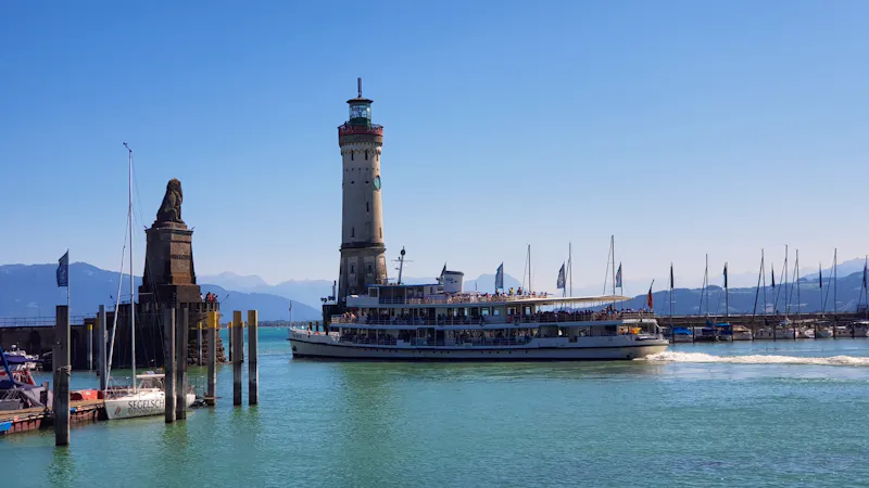 Lindau Insel - die berühmte Hafeneinfahrt - &copy;Anke Nicke - Eberhardt TRAVEL