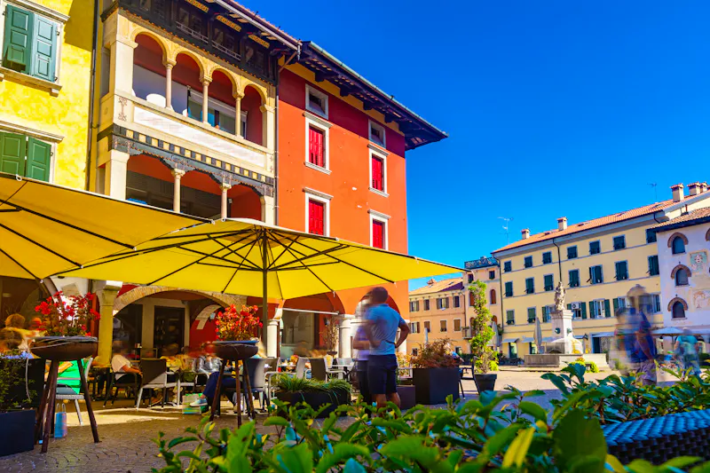 Piazza Paolo Diacono in Italian Cividale del Friuli - &copy;JackF - stock.adobe.com