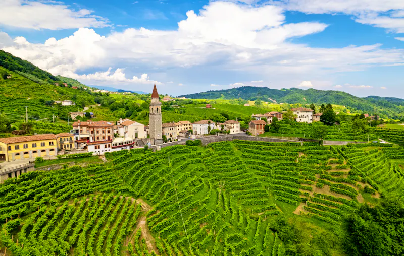 Cison di Valmarino in der Region Venetien - &copy;An Instant of  Time - stock.adobe.com