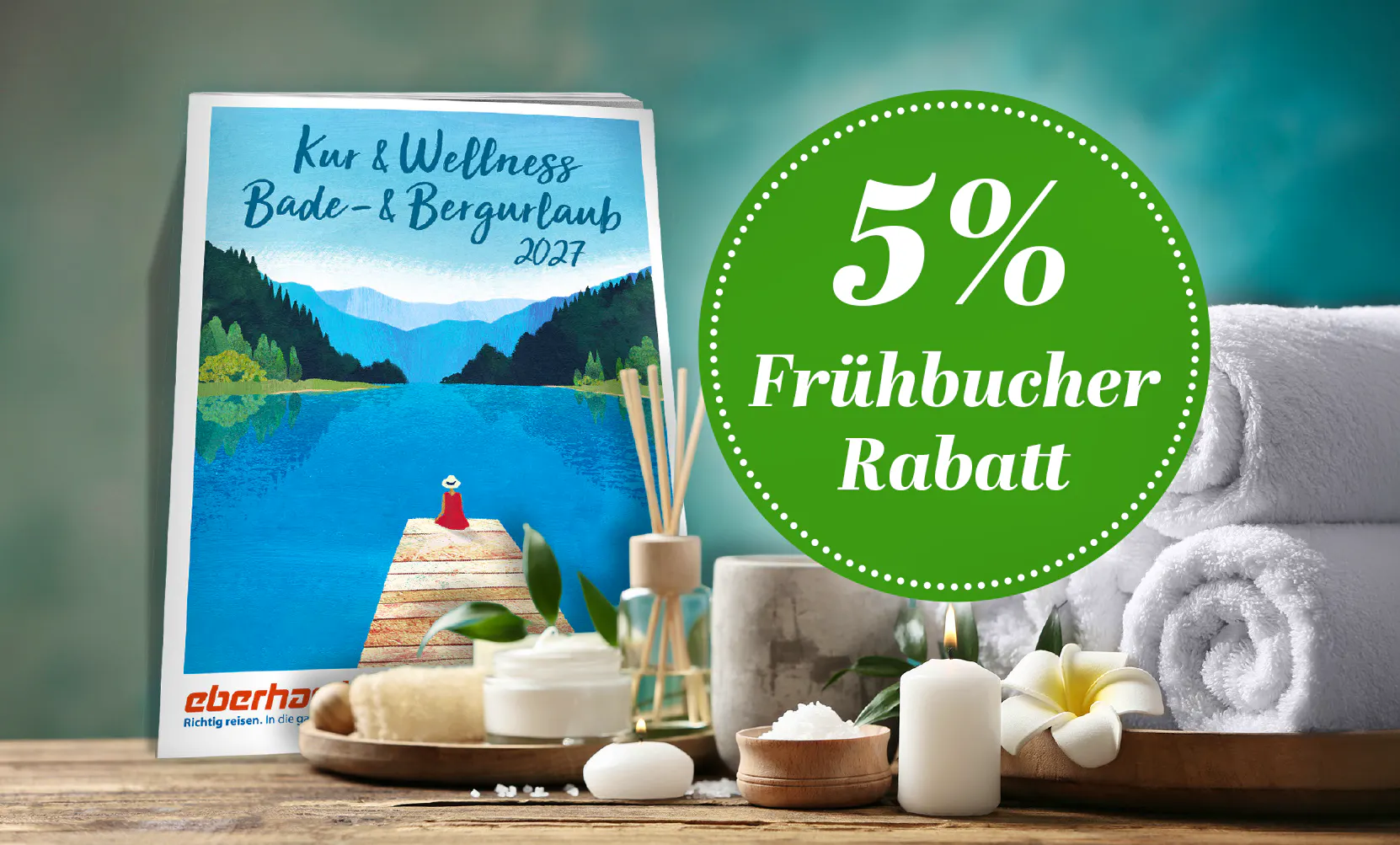 Kurkatalog 2027 Teaser mit Frühbucher-Rabatt &ndash; ©Eberhardt TRAVEL