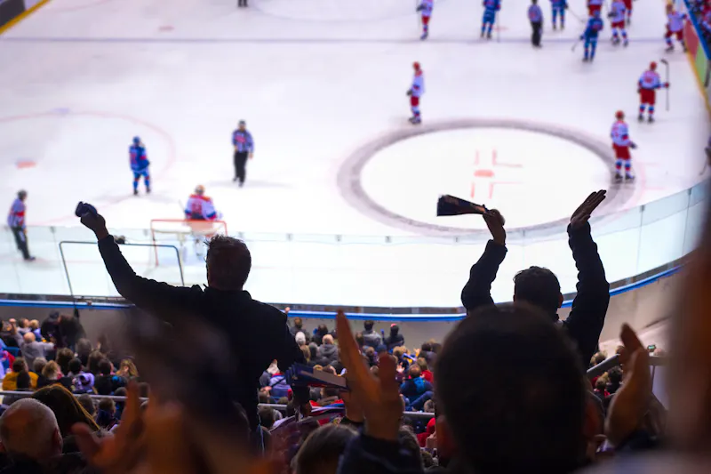 Mitfiebern beim Eishockey - &copy;kovop58 - stock.adobe.com