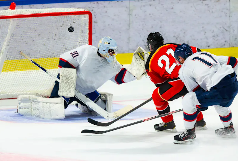 Eishockey  - &copy;RobertNyholm - stock.adobe.com