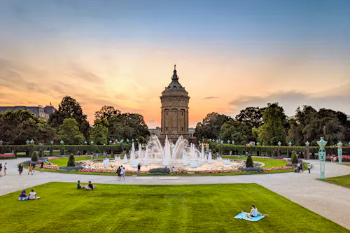 Wasserturm in Mannheim, Baden-Württemberg &ndash; &copy; rodri_goplay - stock.adobe.com