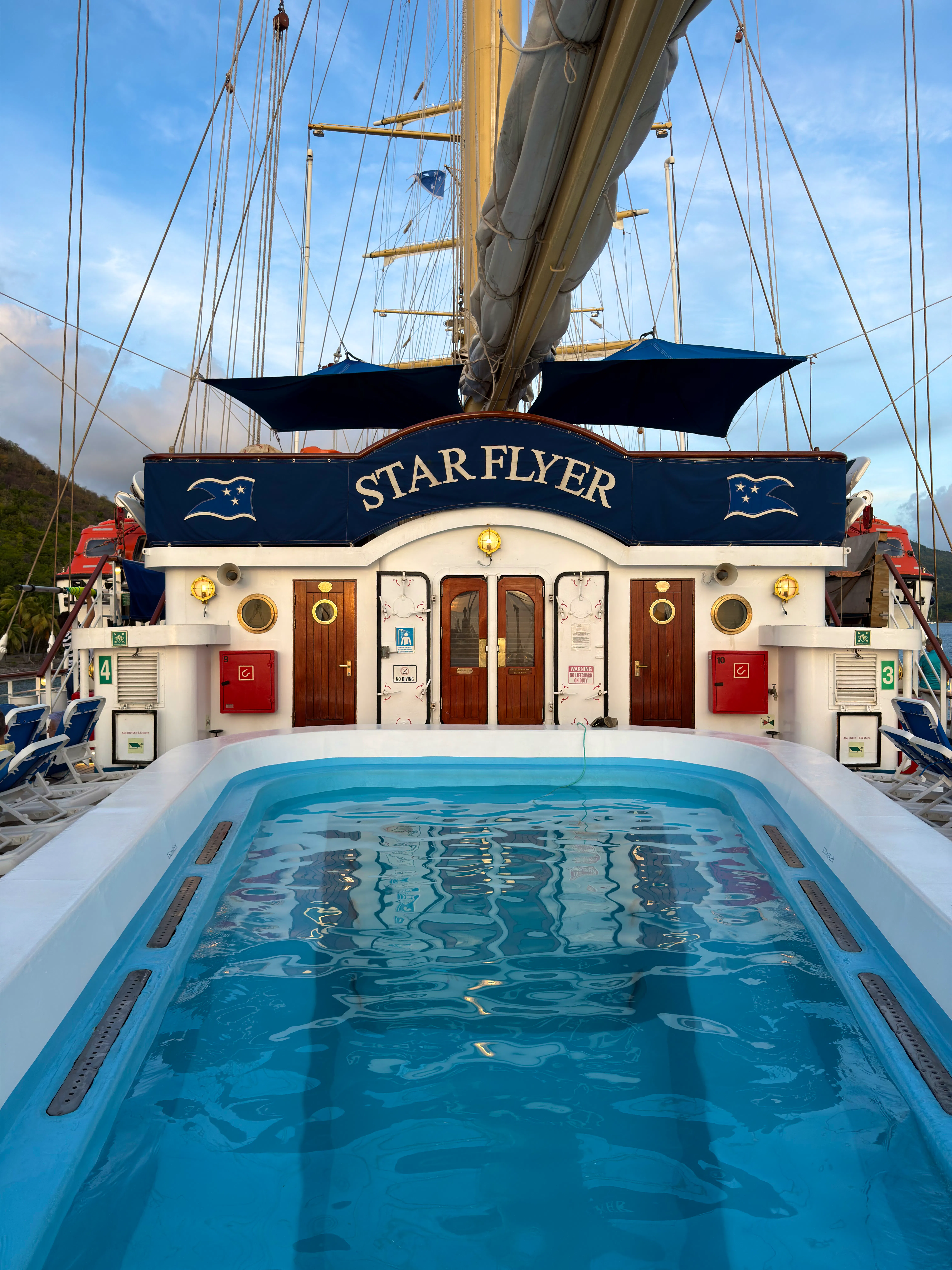 Segelschiff Star Flyer - Pool&nbsp;&ndash;&nbsp;&copy;&nbsp;Star Clippers