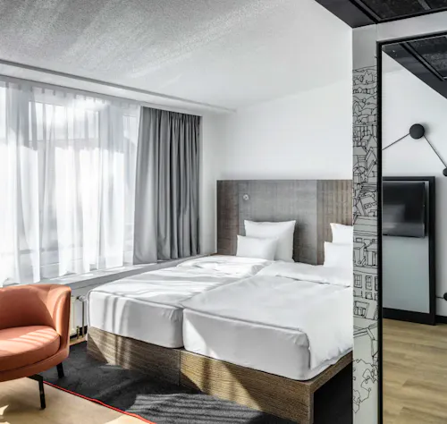 pentahotel Rostock - Zimmerbeispiel &ndash; &copy; pentahotel Rostock