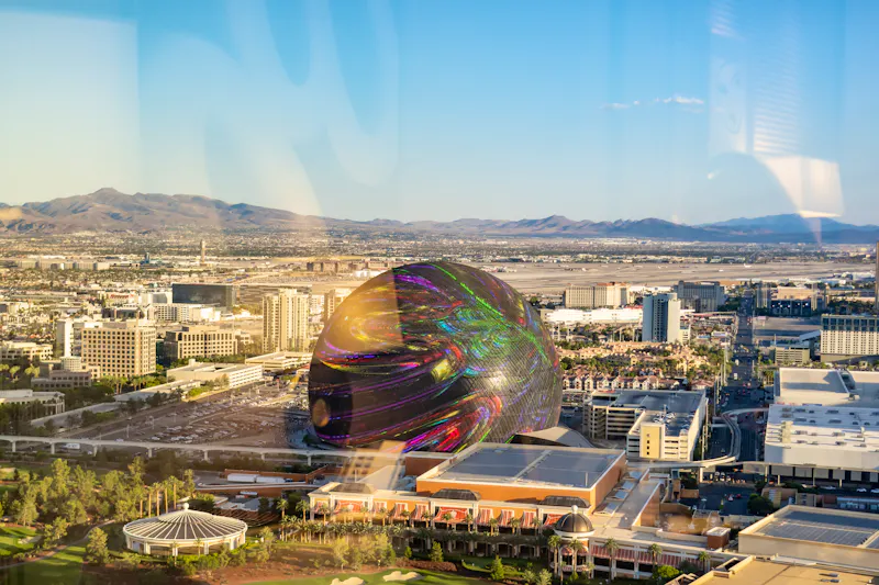 Blick auf die Sphere in Las Vegas - USA - &copy;youli zhao - stock.adobe.com