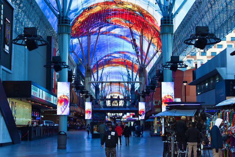 Fremont Street in Las Vegas - USA - &copy;Thiago Oliveira - stock.adobe.com