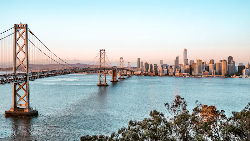 Die Oakland Bay Bridge in San Francisco - USA - &copy;frank peters - stock.adobe.com