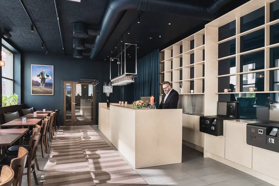 Hotel Heimen in Bergen, Norwegen - Rezeption &nbsp;&ndash;&nbsp;&copy;&nbsp;Hotel Heimen