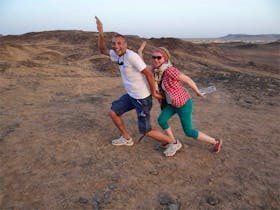 Aegypten - Bahariaya Oase - Englischer Berg mit Tour-Manager Awad