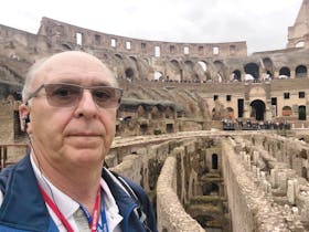 Rom, im Kolosseum