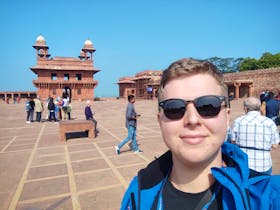 Geisterstadt Fatehpur Sikri in Indien