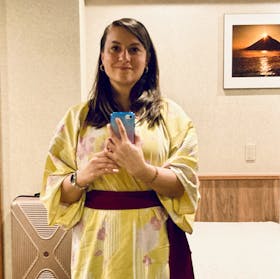 Kimonoanprobe