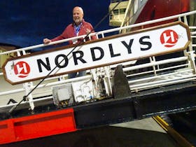 Willkommen am Hurtigrutenschiff Nordlys