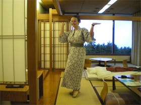 Kimono-Pflicht im Ryokan in Japan