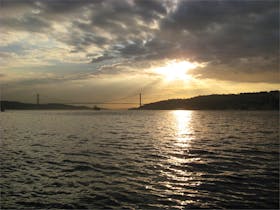 Sonnenuntergang auf dem Bosporus