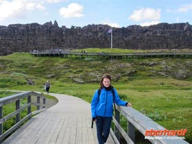 Reisebegleitung Madlen in Thingvellir