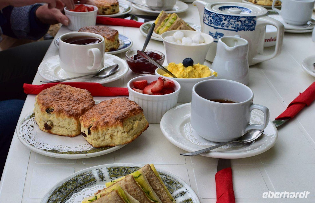 Gönnen Sie sich einen traditionellen Cream-Tea auf Little Sark – © Gunter Looß