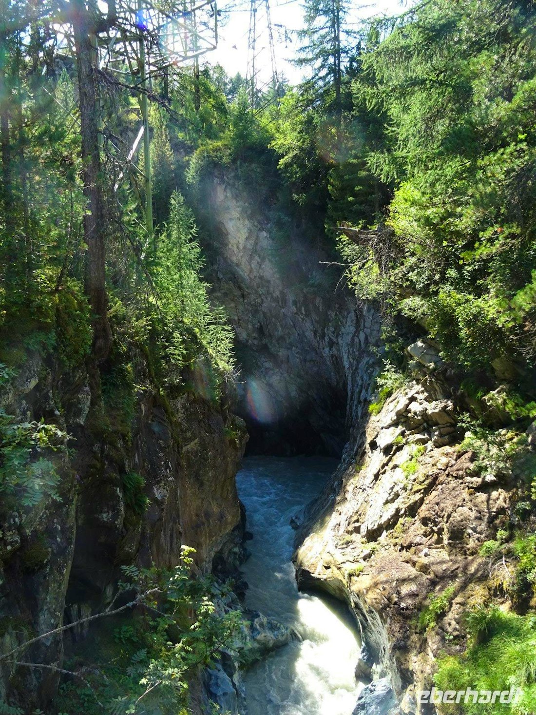 Begeisternde Gornerschlucht bei Zermatt – © Hartwig Köllner