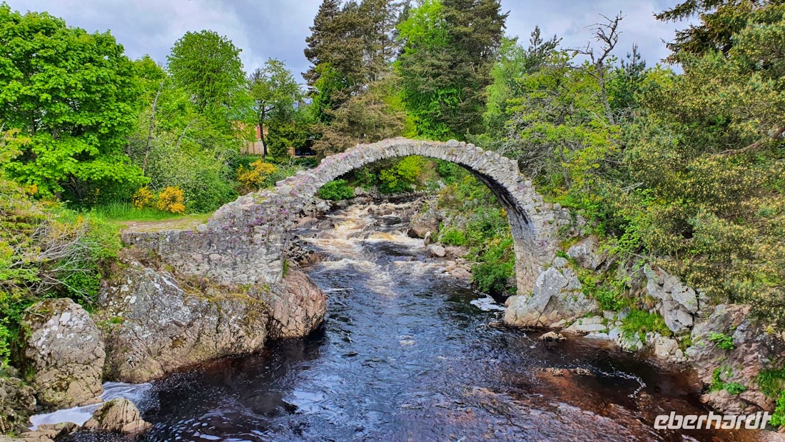 The Old Packhorse Bridge in Carrbridge – © Marlies Thrum
