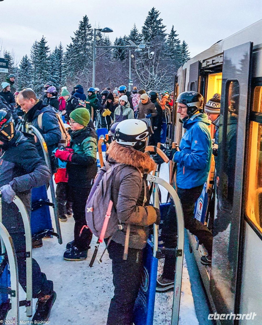 Korketrekkeren - Oslos beliebteste Rodelstrecke auf dem Holmenkollen – © Martin Büchner