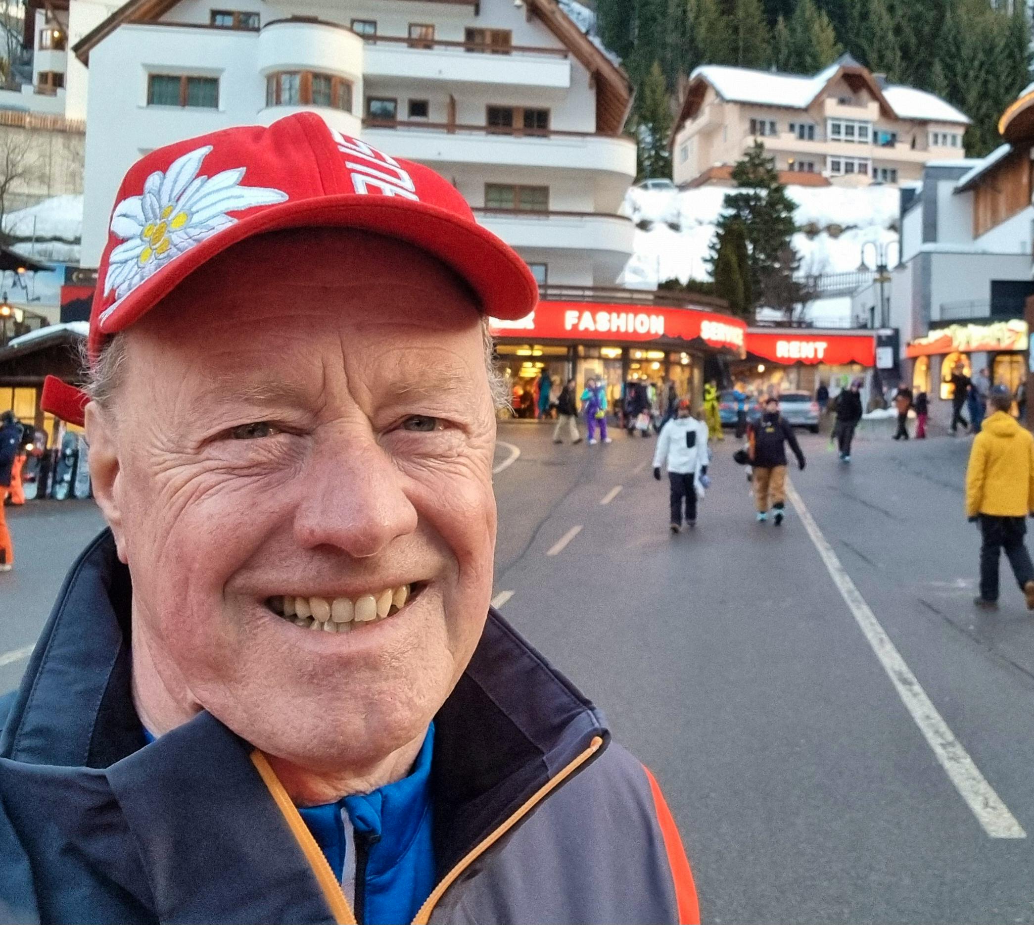 Beim Skifahren in Ischgl - Gerhard Ulrich Schaudt