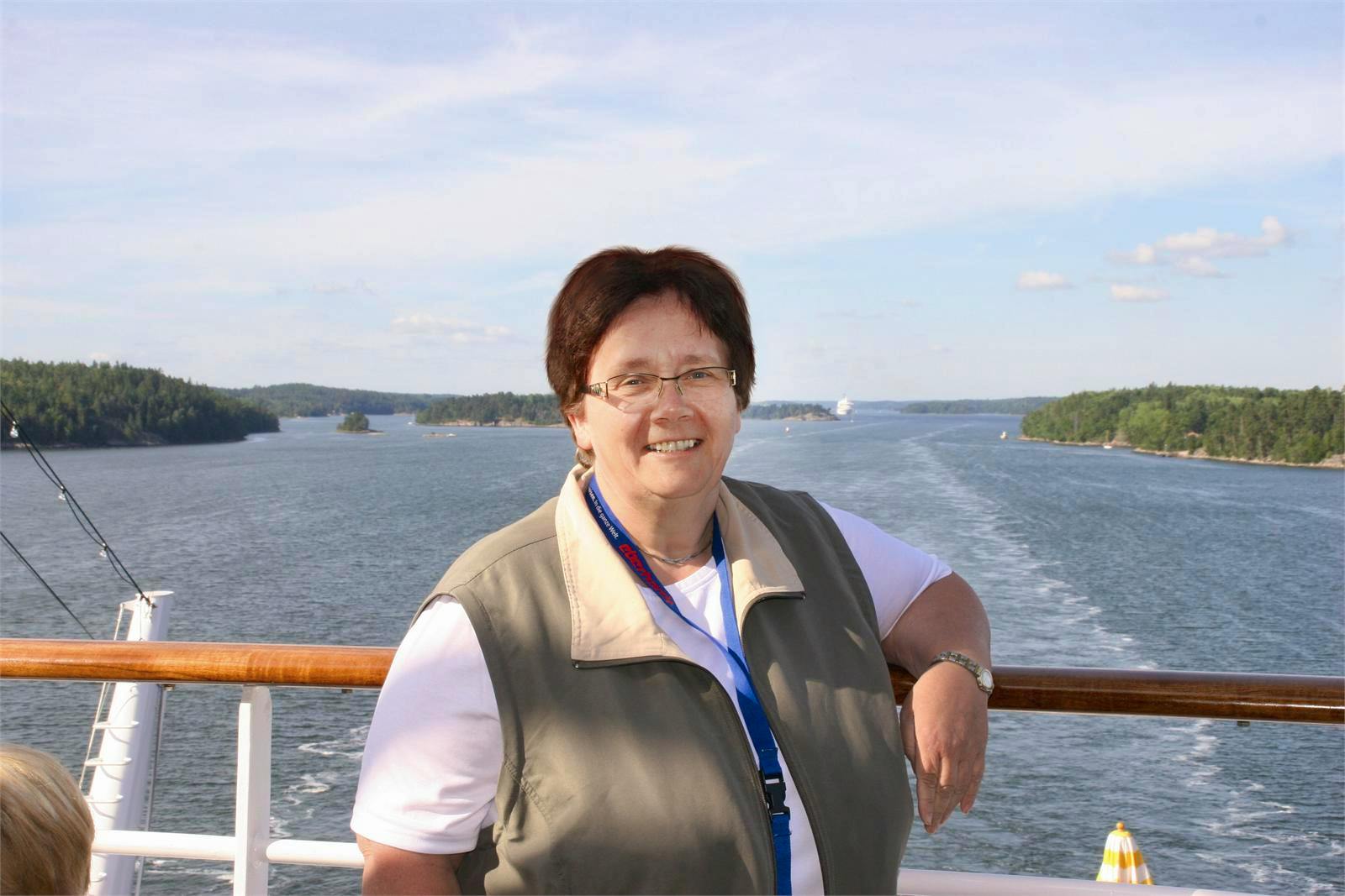 WÄhrend der Kreuzfahrt mit AIDAsol auf der Ostsee - Marion Kottlos