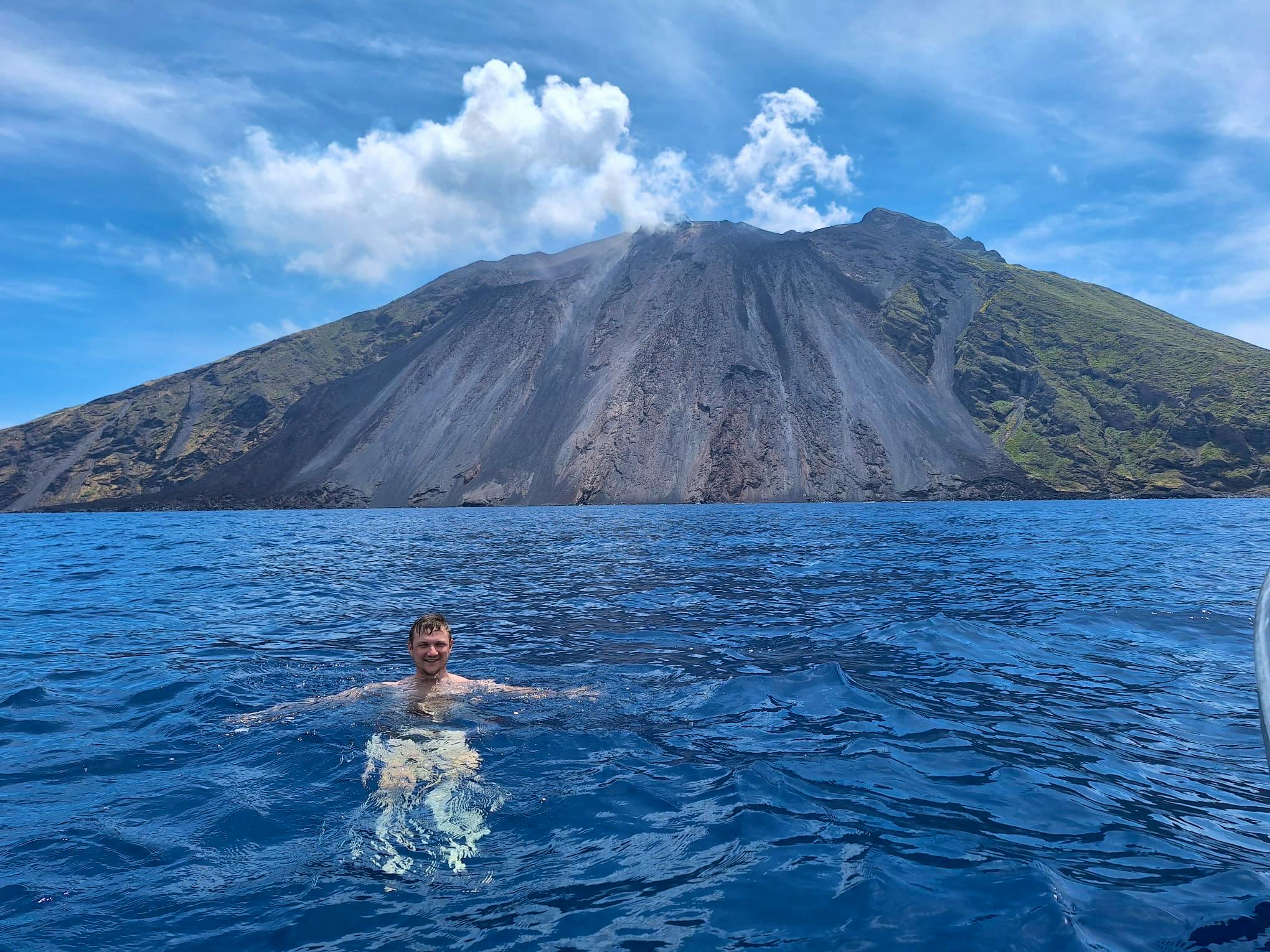 Vor der Feuerrutsche am Stromboli - Patrick Fritzsche-Vorwerg